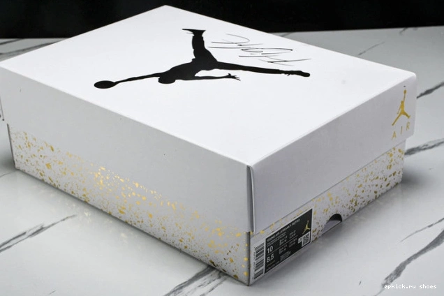 Cheap Gold AQ9129-170 Retro Metallic Jordan 4 0822